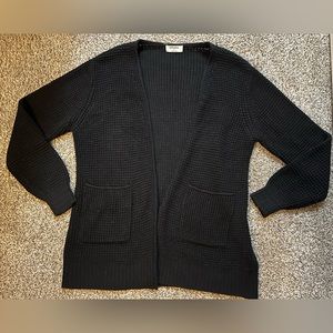 Zenana Black Cardigan